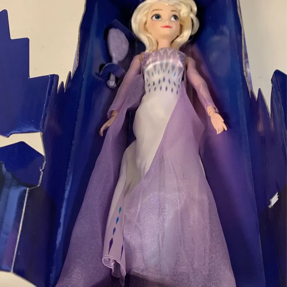 Elsa Classic Doll with Brush, Frozen 2 – 11 1/2'' Tall